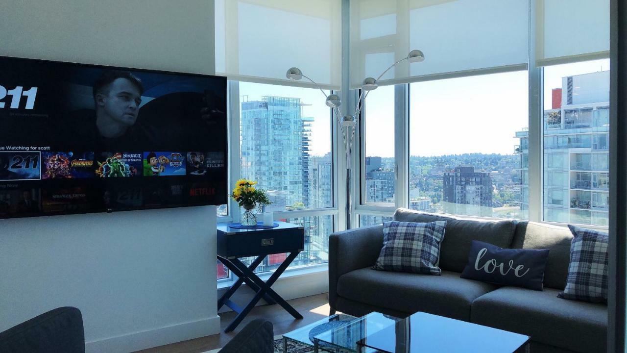 Brand New Seaview High-Rise Apartment Downtown Vancouver Zewnętrze zdjęcie